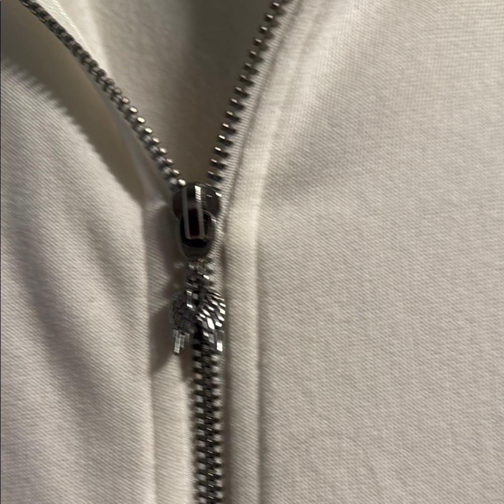 White Hoodie with Gold Angel Wings - Picture 4 of 5